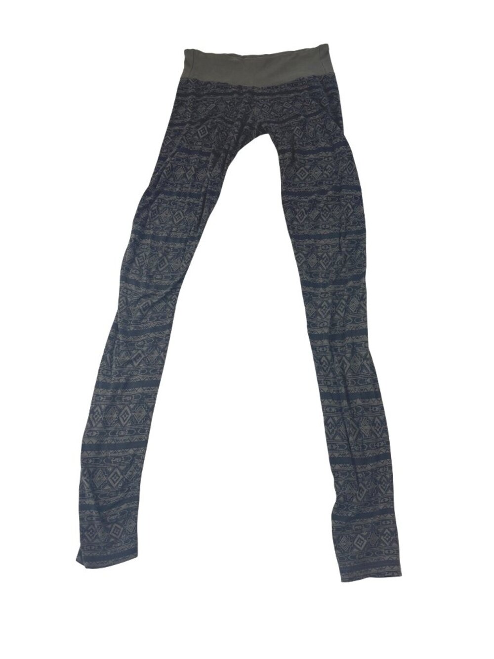 Nomads Hemp Wear Womens XS Tribal Print Leggings Bamboo Organic Cotton Blend